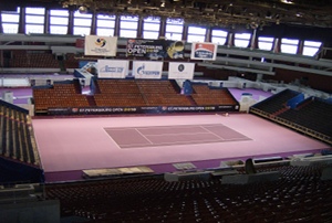 St. Petersburg ATP Tennis Stars Play on Supersoft Courts